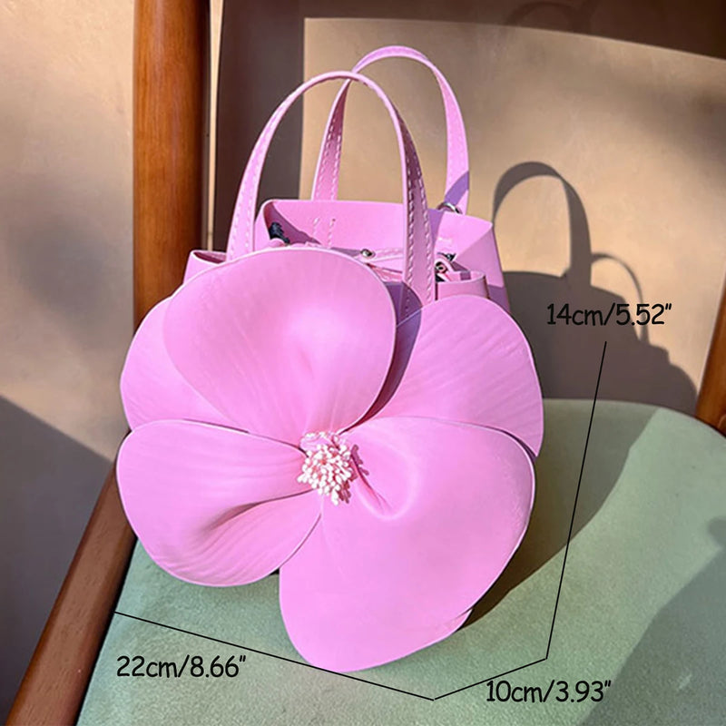 CAMINA Bucket Purse Flower Bag