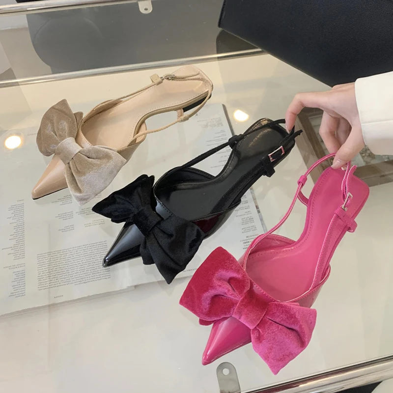 Big Butterfly Knot Sandals