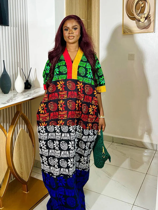 Cotton Attire Dashiki Long Boubou