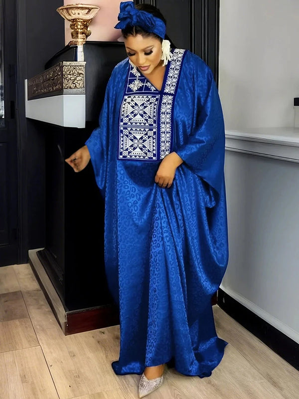 Plus Size Long Dress Ankara Dashiki