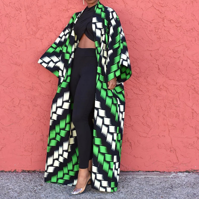 Cover-Ups V Neck Beach Long Maxi Kimono