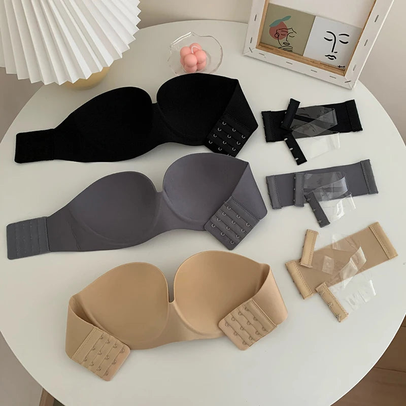 Strapless Invisible Sexy Bra Wedding Back Bra Stickers