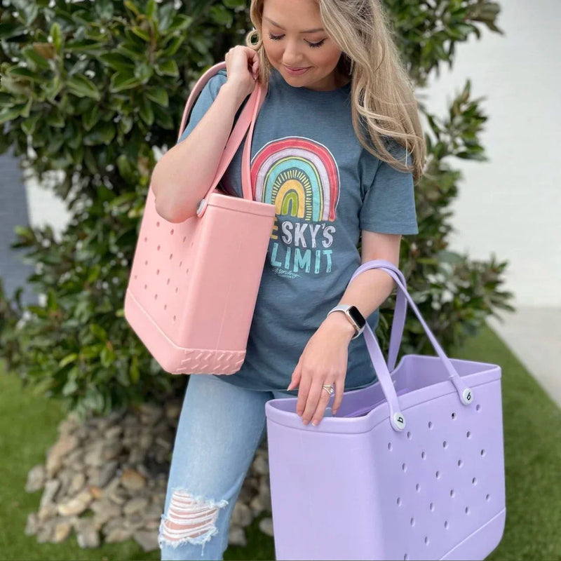 Beach EVA Bogg Rubber Waterproof Travel Tote Bag