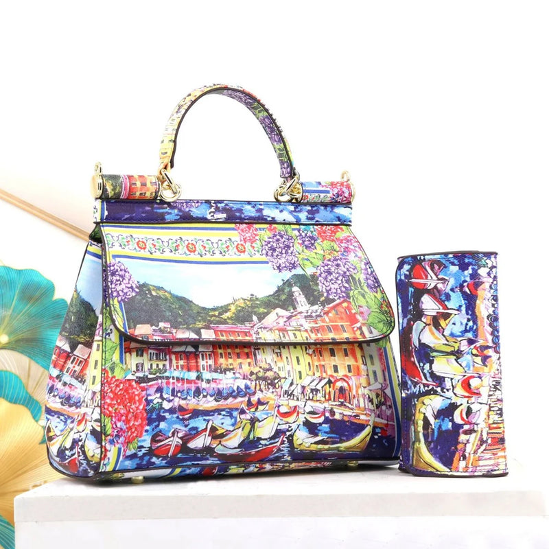 Classic Crossbody Handbags Luxury Purse Suit