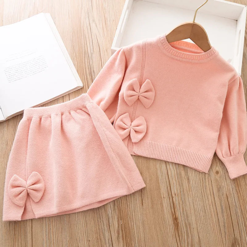 2-piece Long sleeved Sweater Set