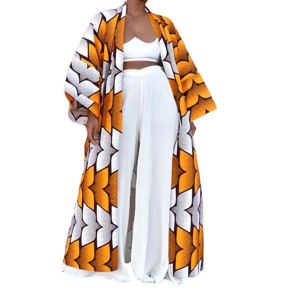 Cover-Ups V Neck Beach Long Maxi Kimono