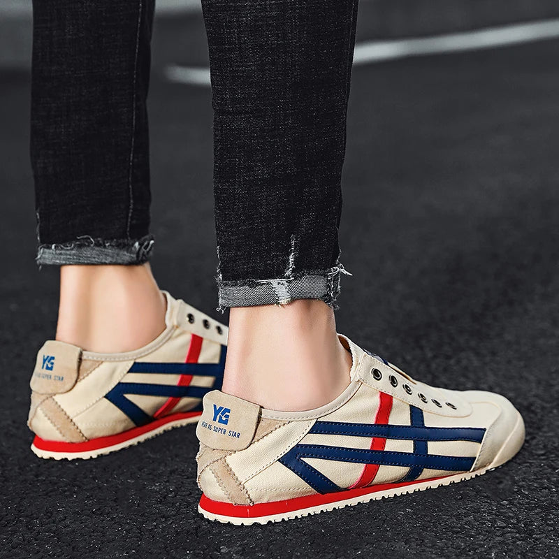 Spring New Men's Outdoor Anti-slip Wear-resistant Canvas Shoes