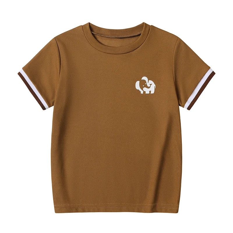 Short Sleeve Boy Handsome Gentleman Joker POLO Shirt