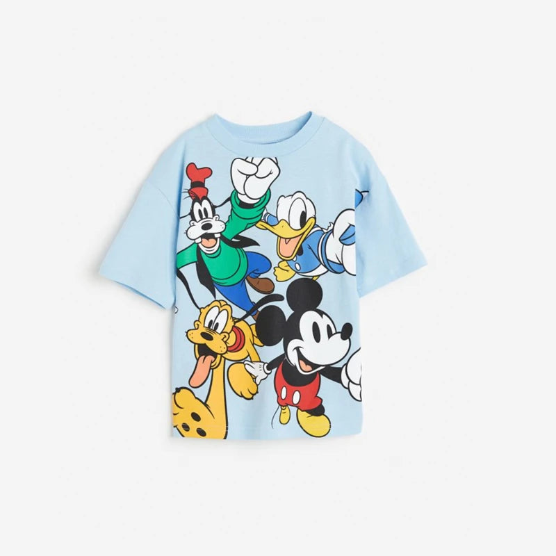 Cartoon Mickey Loose Wear T-shirts