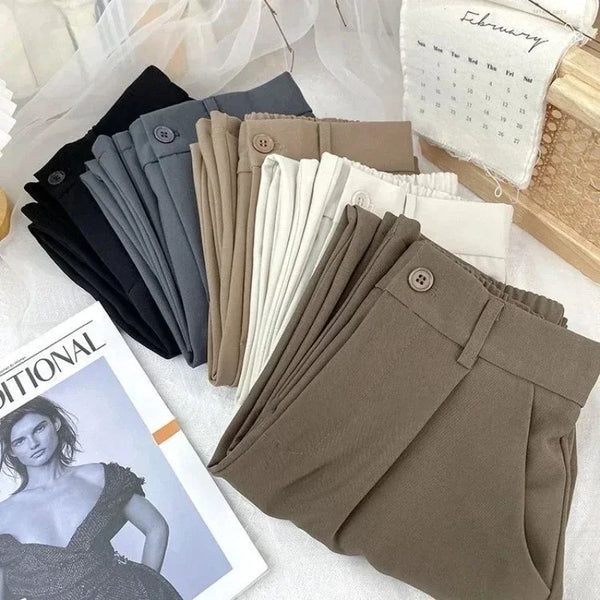 Fall Spring Black Haren Pants