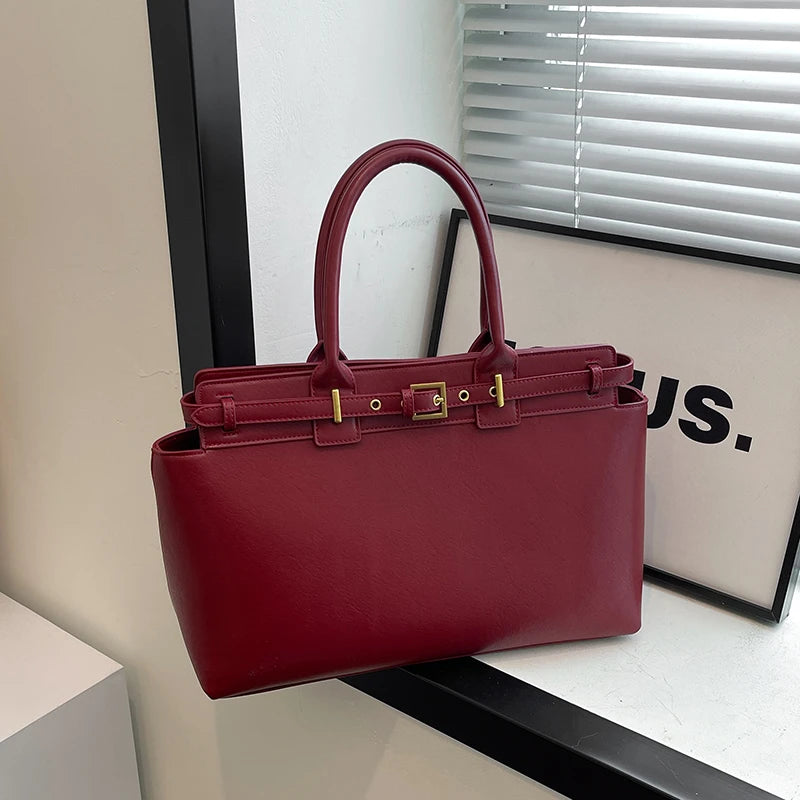 Top-handle Bags Retro Pure