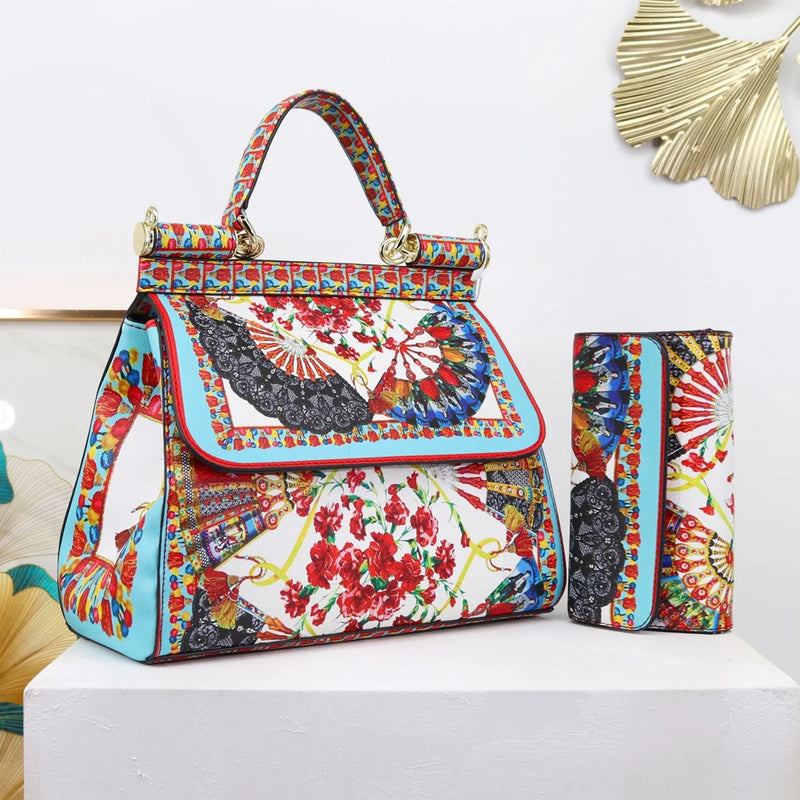 Classic Crossbody Handbags Luxury Purse Suit