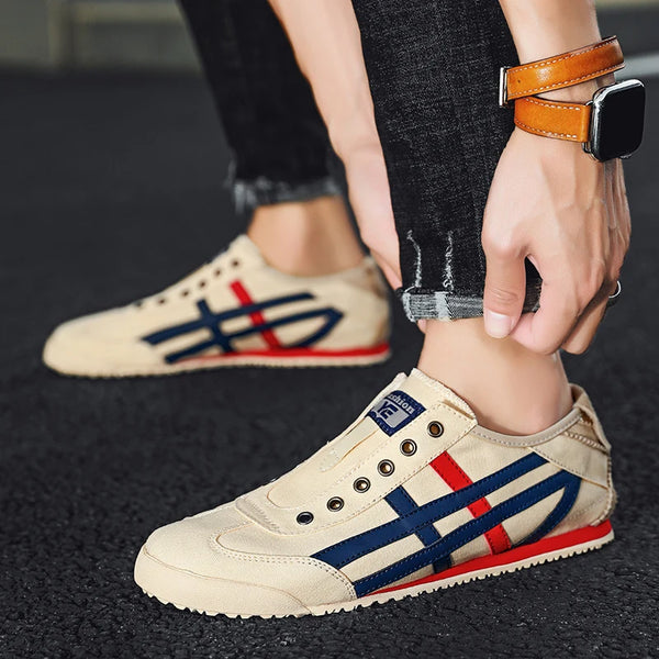 Spring New Men's Outdoor Anti-slip Wear-resistant Canvas Shoes