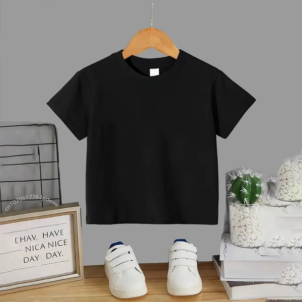Brand letter printing girl Boy Age 3-12 T-shirt+shorts Sets