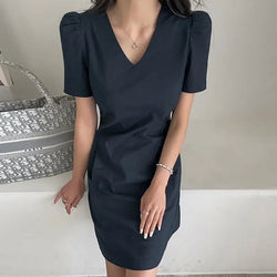 Short Puff Sleeve Sundress