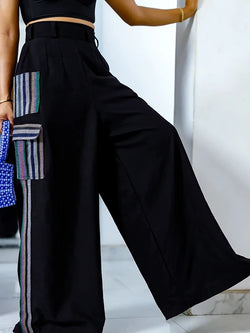 Krisstarsgirls Baggy Wide Leg Pants Summer