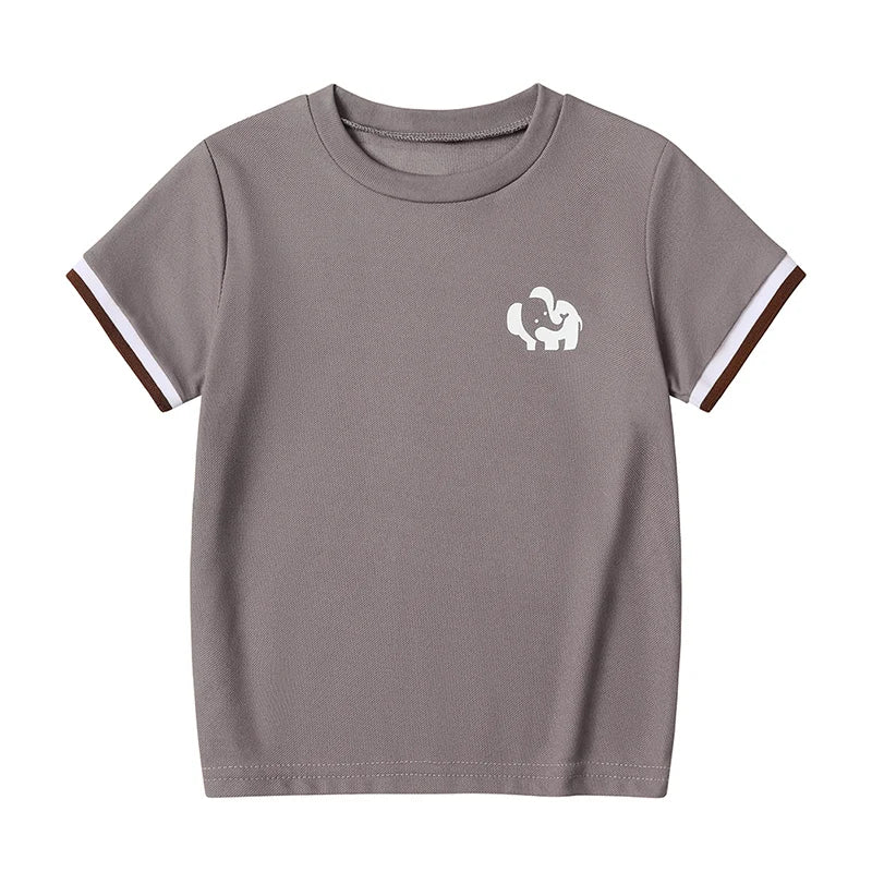 Short Sleeve Boy Handsome Gentleman Joker POLO Shirt