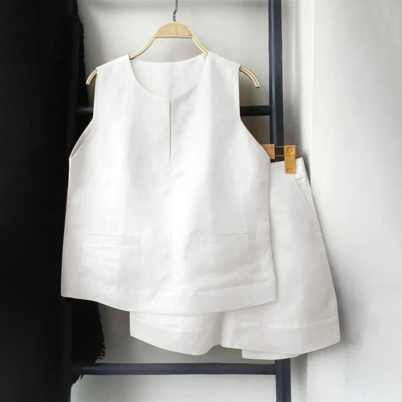Tracksuit Loose Sleeveless Tank and Short