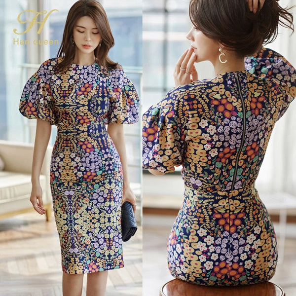 Top Blouses And High Waist Pencil Bodycon Skirts Office Lady