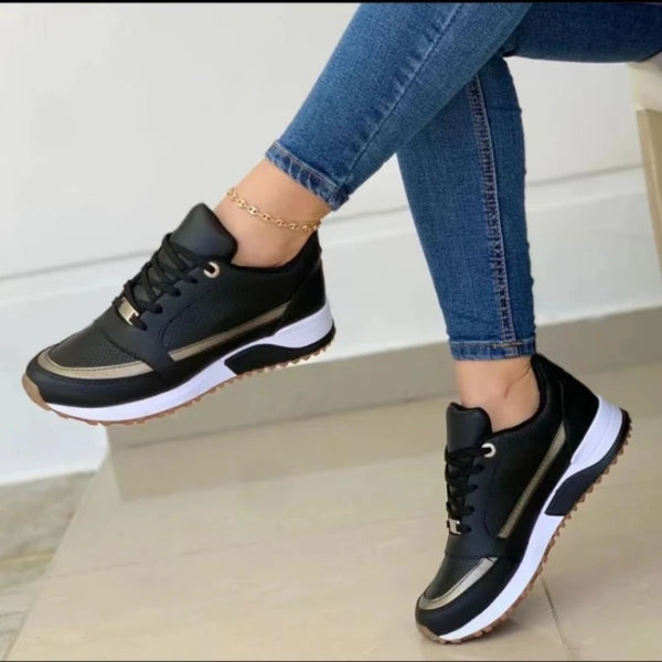 Lace-Up Casual Comfortable Tennis Shoes