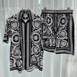 Summer Short Sleeve Shirts Ropa Para Hombre