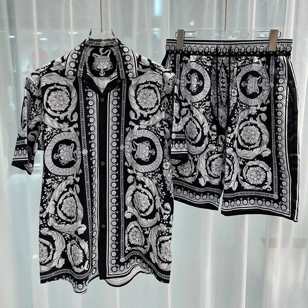 Summer Short Sleeve Shirts Ropa Para Hombre