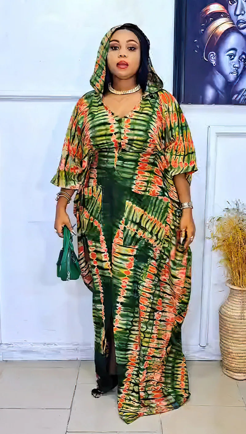 Dashiki Kaftan Maxi Long Dress
