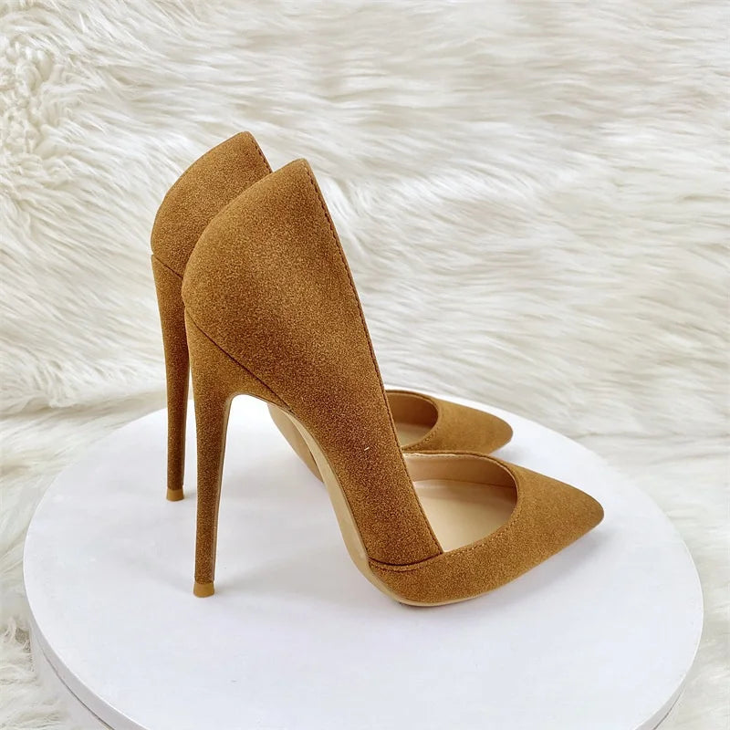 Elegant style pointed banquet high heels