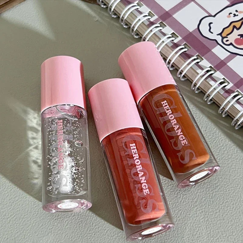 Water Light Lip Gloss Moisturizing Transparent  Mirror Lip Glaze