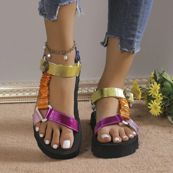 Sandals with Anti Slip Wear-resistant Open Toes