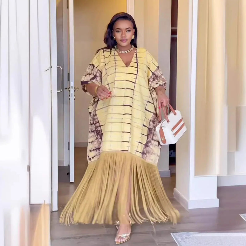 African Boubou Dashiki Ankara Gown