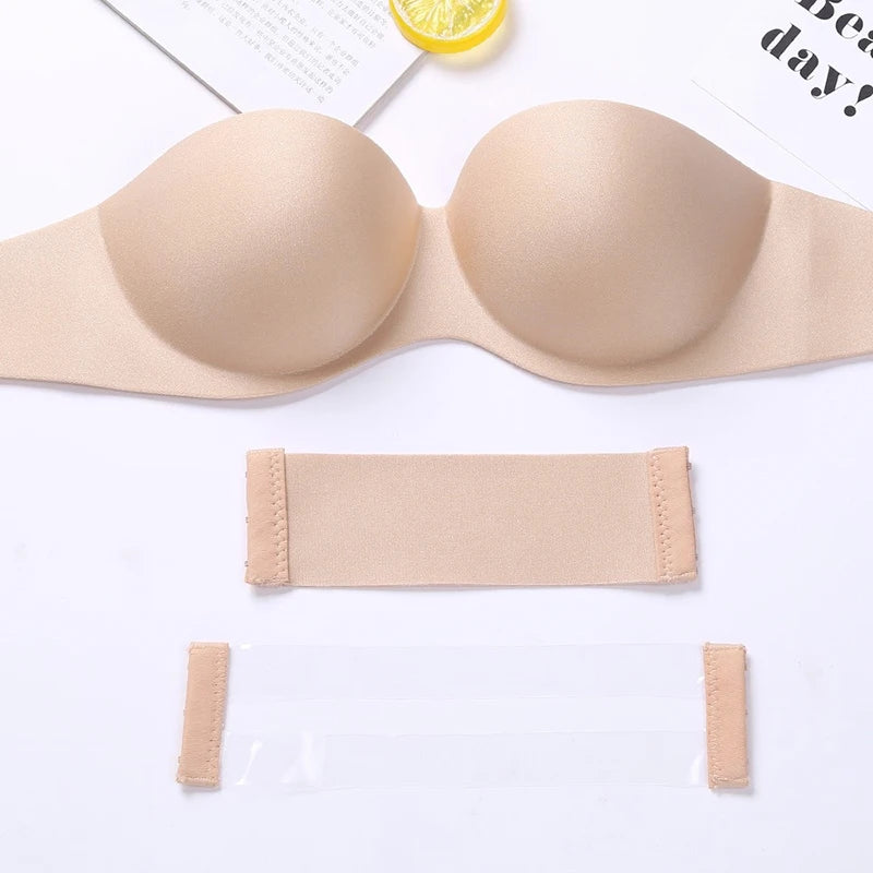 Strapless Invisible Sexy Bra Wedding Back Bra Stickers