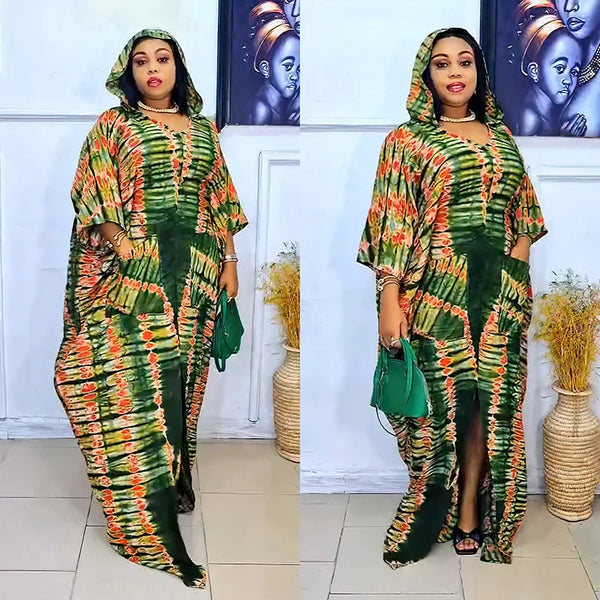 Dashiki Kaftan Maxi Long Dress