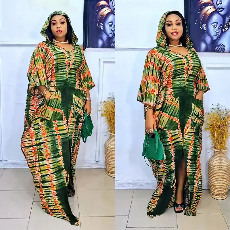 Dashiki Kaftan Maxi Long Dress