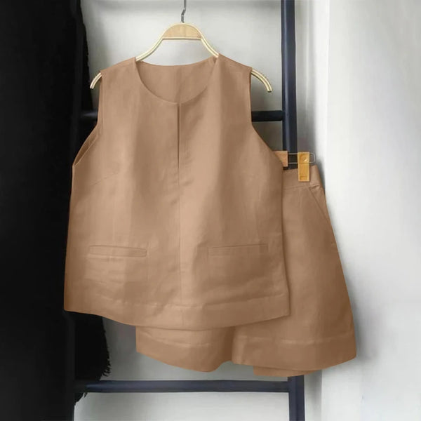 Tracksuit Loose Sleeveless Tank and Short