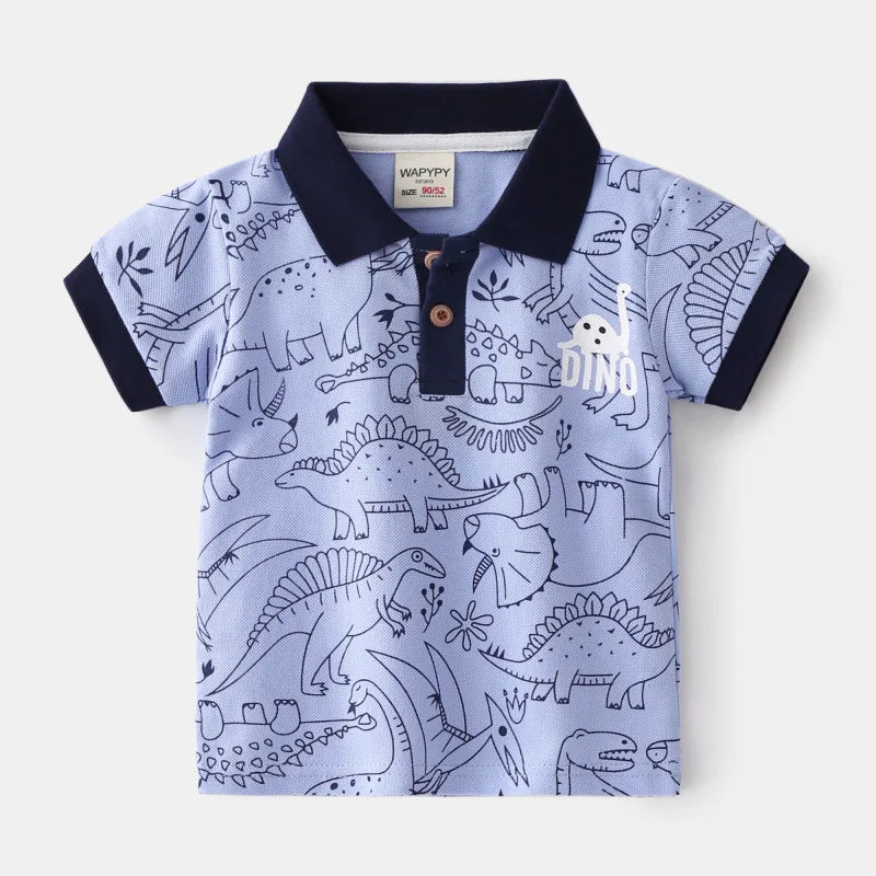 Polo Shirts Luxury Stand Collar Sport