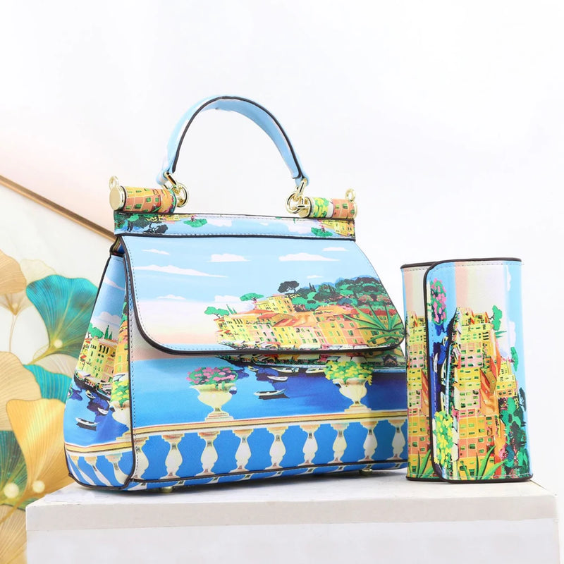 Classic Crossbody Handbags Luxury Purse Suit
