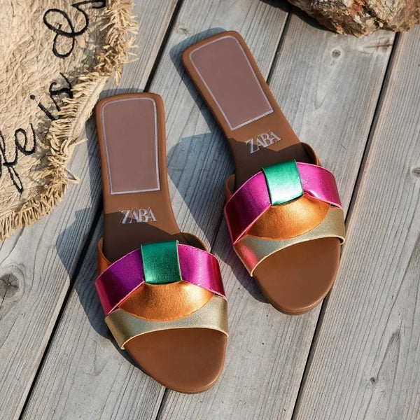 Designer New Sandals Low Heel Comfortable Slippers