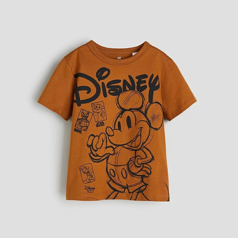 Cartoon Mickey Loose Wear T-shirts