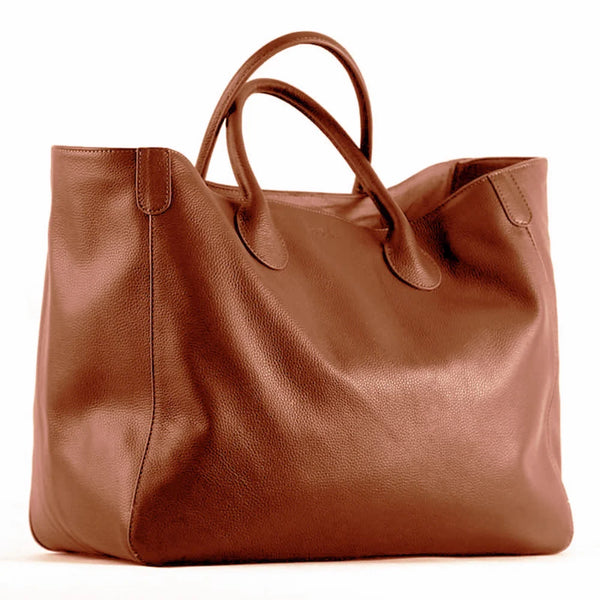 Natural Leather Top Cow Hide Leather Handbag