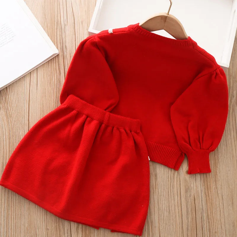 2-piece Long sleeved Sweater Set
