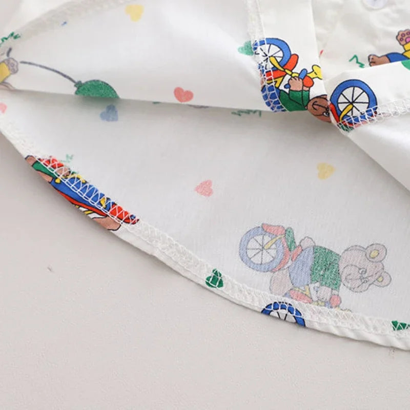 Cartoon Short-sleeved Shirt