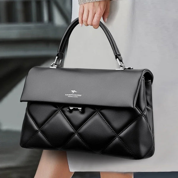 Designer Luxury Shoulder Soft Leather Crossbody Bag
