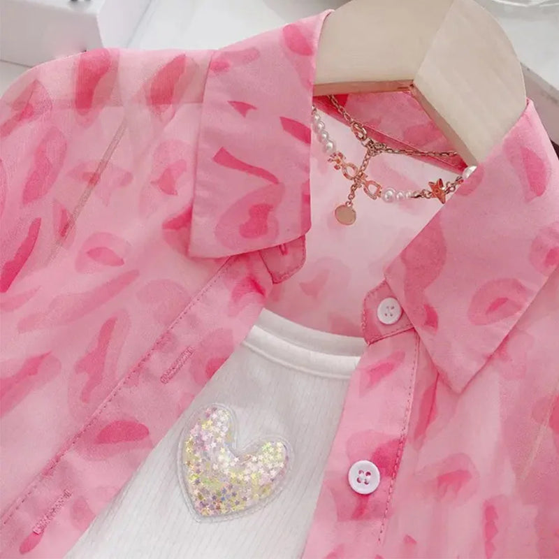 Sunscreen Jacket + Shorts Two-piece Set