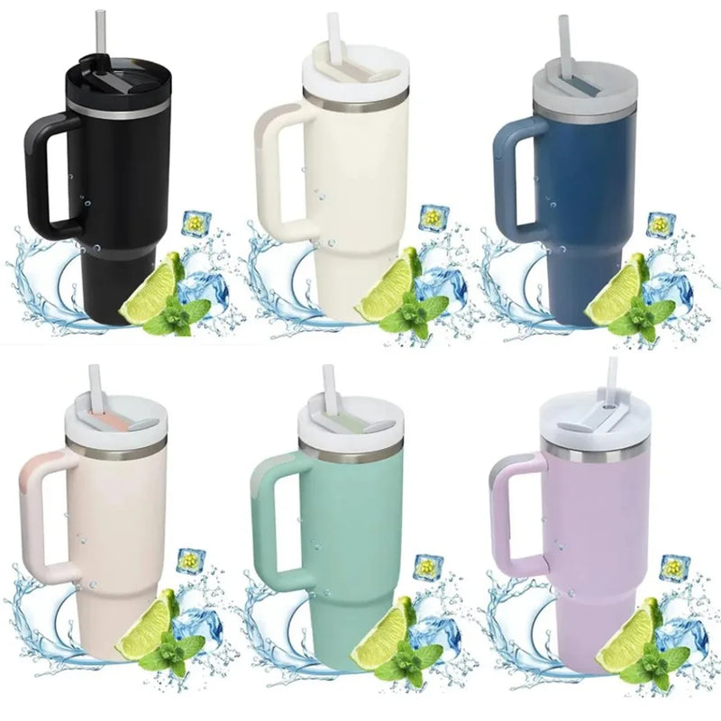 1200ML Stainless Steel Insulated Water Bottle,Thermal Coffee