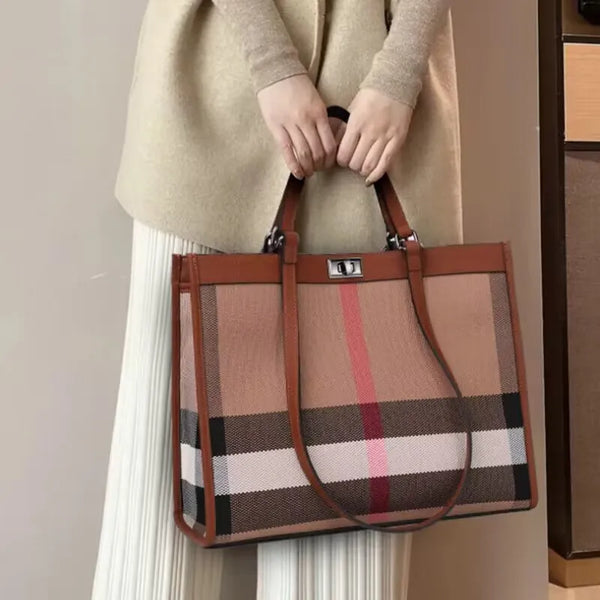Luxury Designer PU Leather Tote Bag