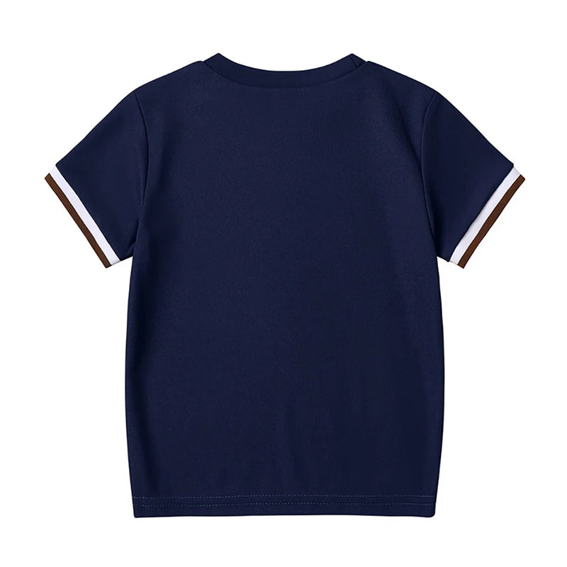 Short Sleeve Boy Handsome Gentleman Joker POLO Shirt