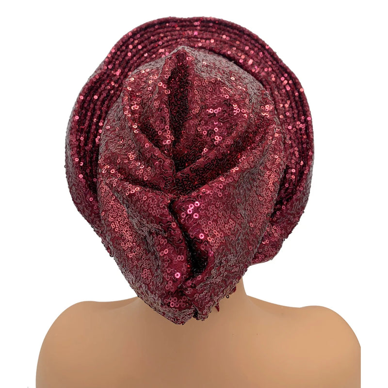 Readymade Autogele Turban Cap