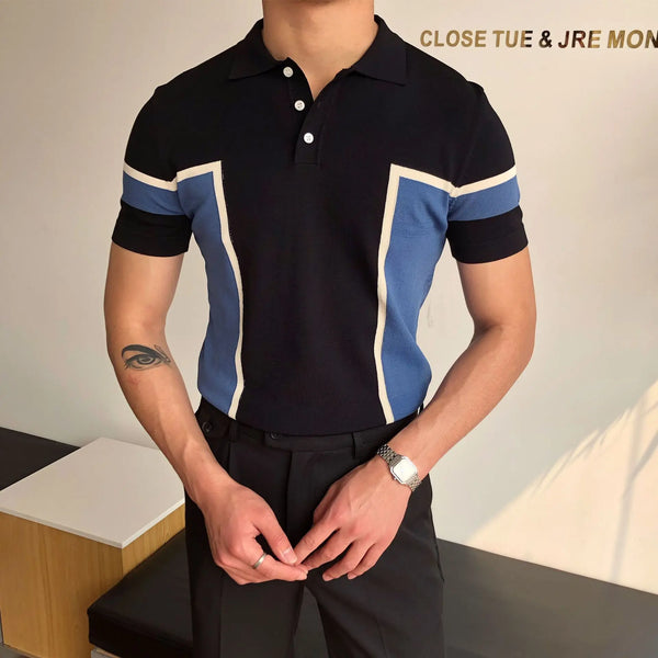 Summer Cotton Men Polo Shirt Business