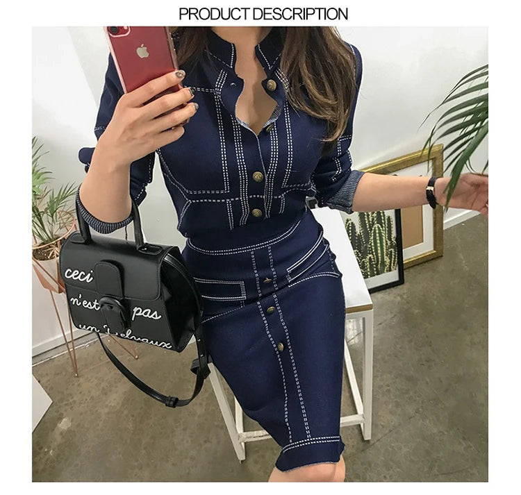Elegant Formal Casual Coat Tops Sweater Jackets